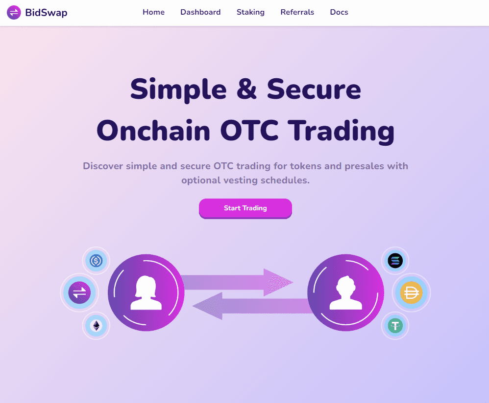 Plataforma de Negociação OTC para Starter Labs